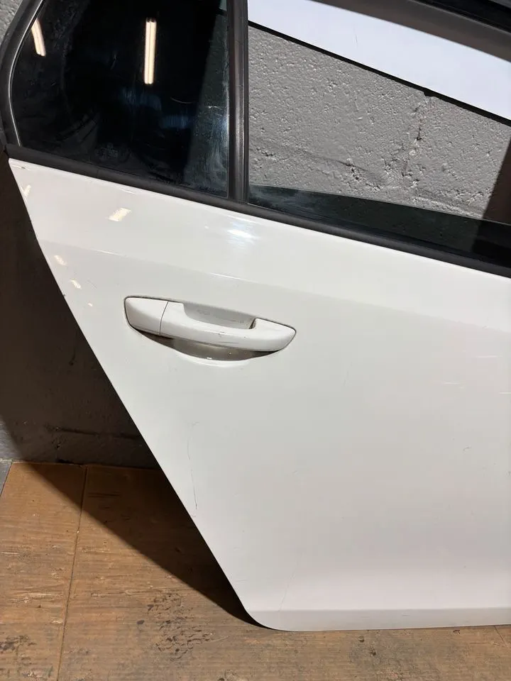 VW Golf 6 VI Limousine Tür Hinten Rechts KOMPLETT LB9A – Bild 4