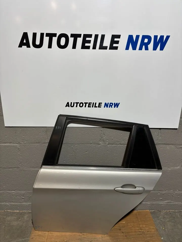 BMW 3er E91 Touring Tür Hinten Links Komplett 354 TitanSilber – Bild 1
