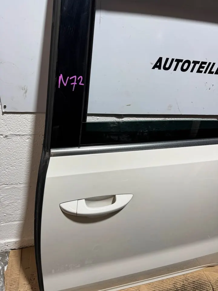 VW Seat Alhambra Sharan 7N Schiebetür Tür Hinten Links LB9A – Bild 3