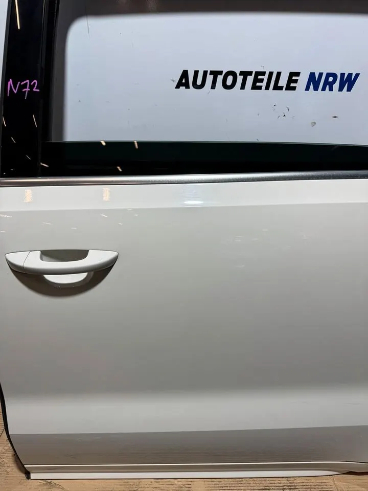 VW Seat Alhambra Sharan 7N Schiebetür Tür Hinten Links LB9A – Bild 7
