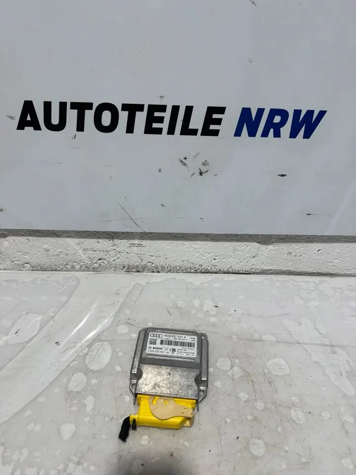 Audi A6 4G C7 Airbagsteuergerät Steuergerät Modul 4G0907637K – Bild 1