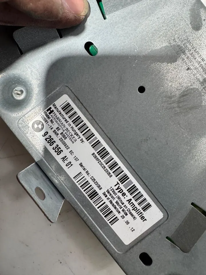 BMW 5er F10 F11 Harman HiFi Verstärker System Amplifier 9266356 – Bild 6