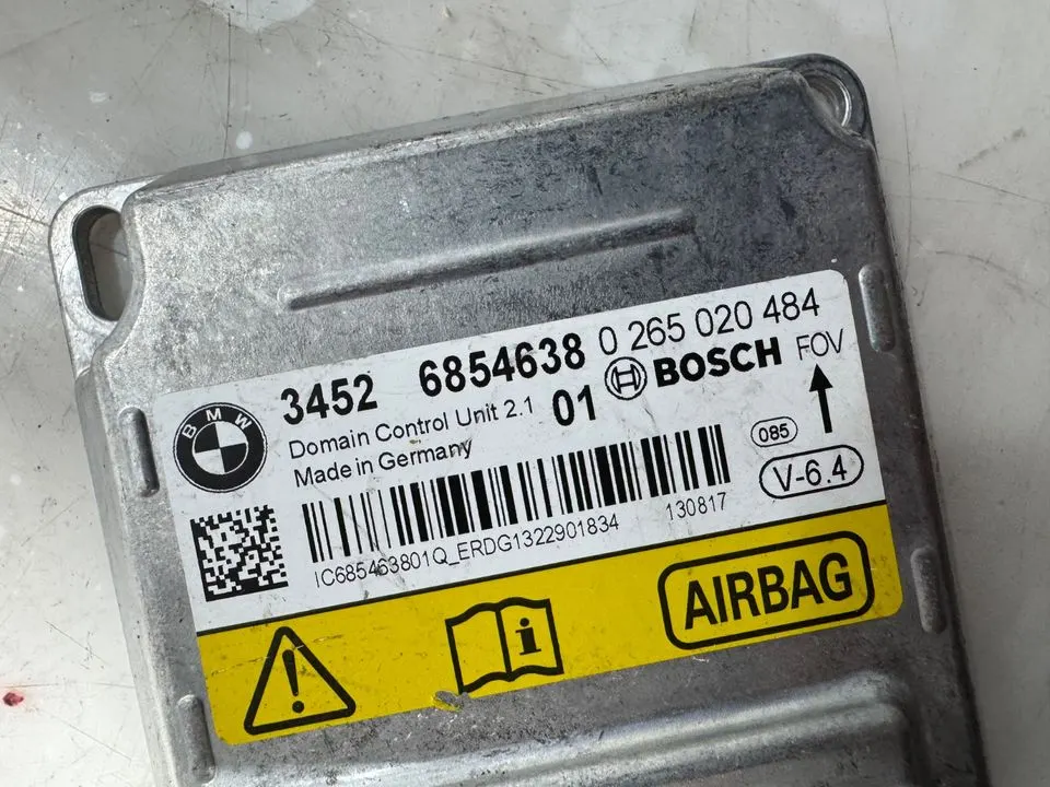 BMW 3er 5er F30 F31 F10 F11 Airbag Steuergerät Modul 6854638 – Bild 5