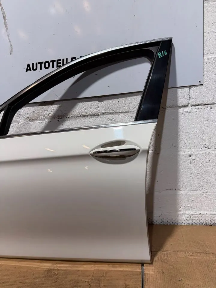 BMW 5er F10 F11 Fahrertür Tür Vorne Links Komplett 300 ALPINWEISS – Bild 3