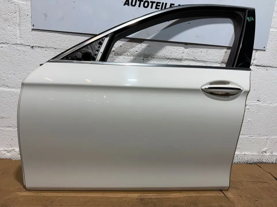BMW 5er F10 F11 Fahrertür Tür Vorne Links Komplett 300 ALPINWEISS – Bild 8