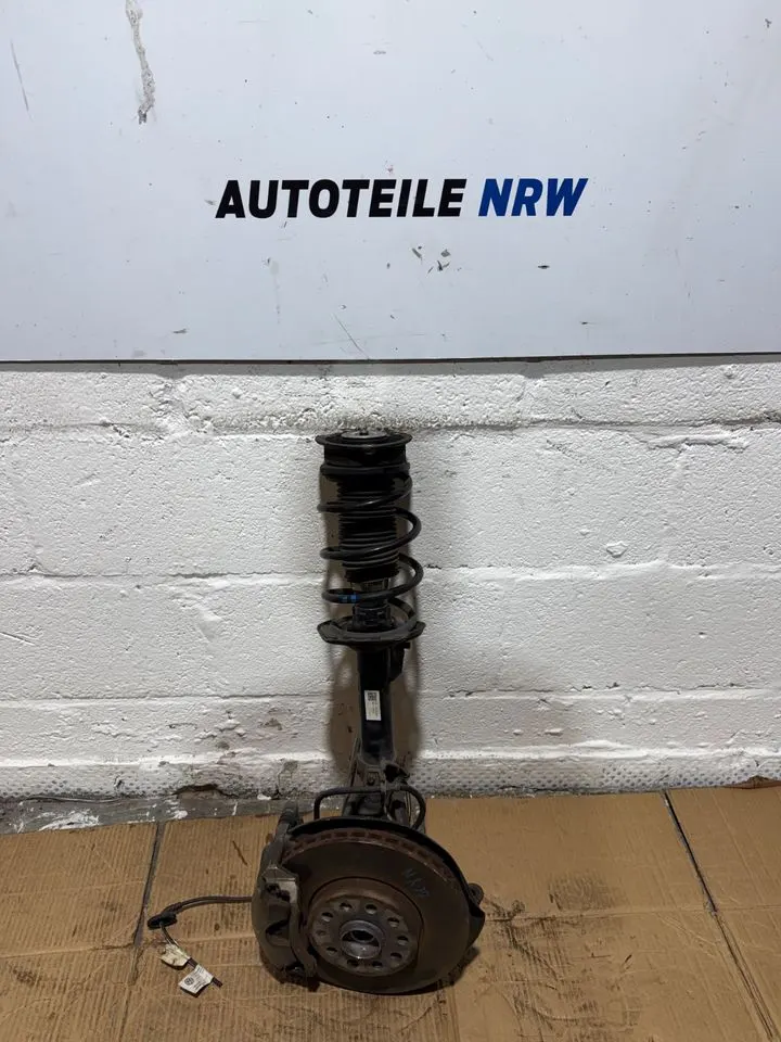 VW Audi Golf 7 A3 8V Achsschenkel Radnabe Stoßdämpfer Vorne – Bild 3