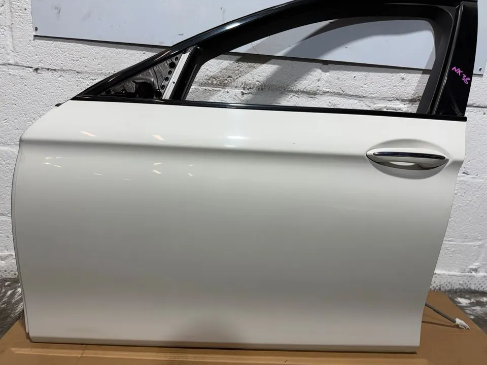 BMW 5er F10 F11 Fahrertür Tür Vorne Links Komplett 300 ALPINWEISS – Bild 3