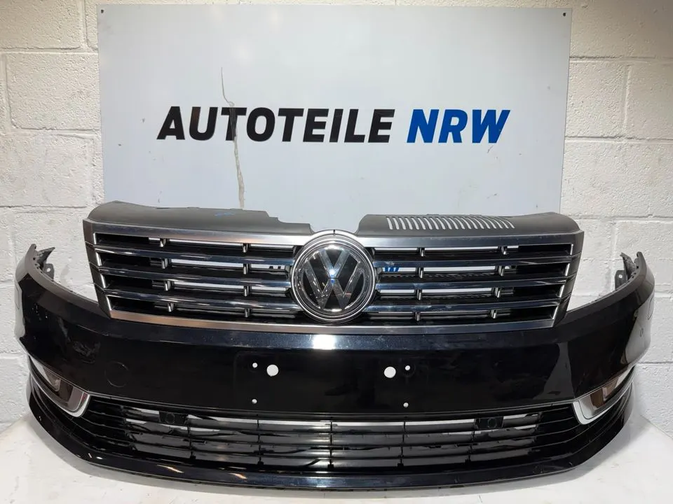 VW Passat CC Facelift Stoßstange Stoßfänger Vorne Komplett LC9X – Bild 1
