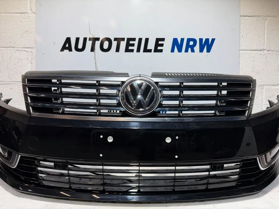 VW Passat CC Facelift Stoßstange Stoßfänger Vorne Komplett LC9X – Bild 2