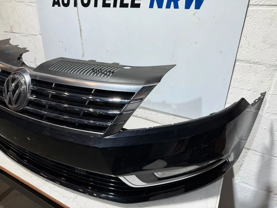 VW Passat CC Facelift Stoßstange Stoßfänger Vorne Komplett LC9X – Bild 4