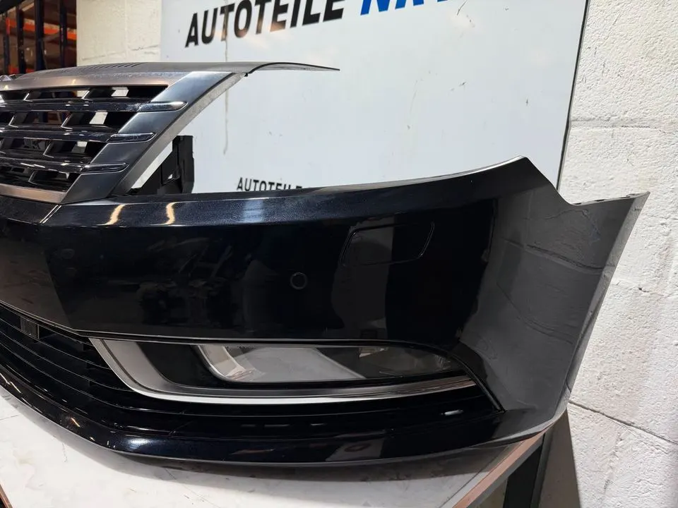 VW Passat CC Facelift Stoßstange Stoßfänger Vorne Komplett LC9X – Bild 5