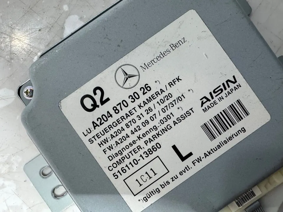 Mercedes C-Klasse W204 Steuergerät Rückkamera Module A2048703026 – Bild 6