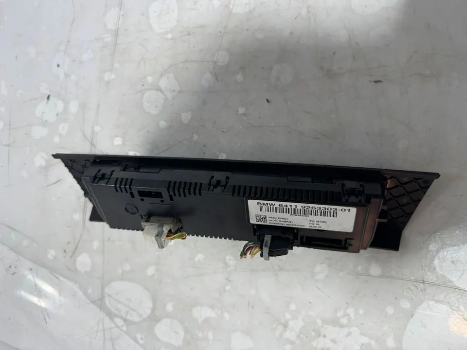 BMW 1er 3er E87 E81 E90 E92 Klimabedienteil Bedienteil 9263303 – Bild 6