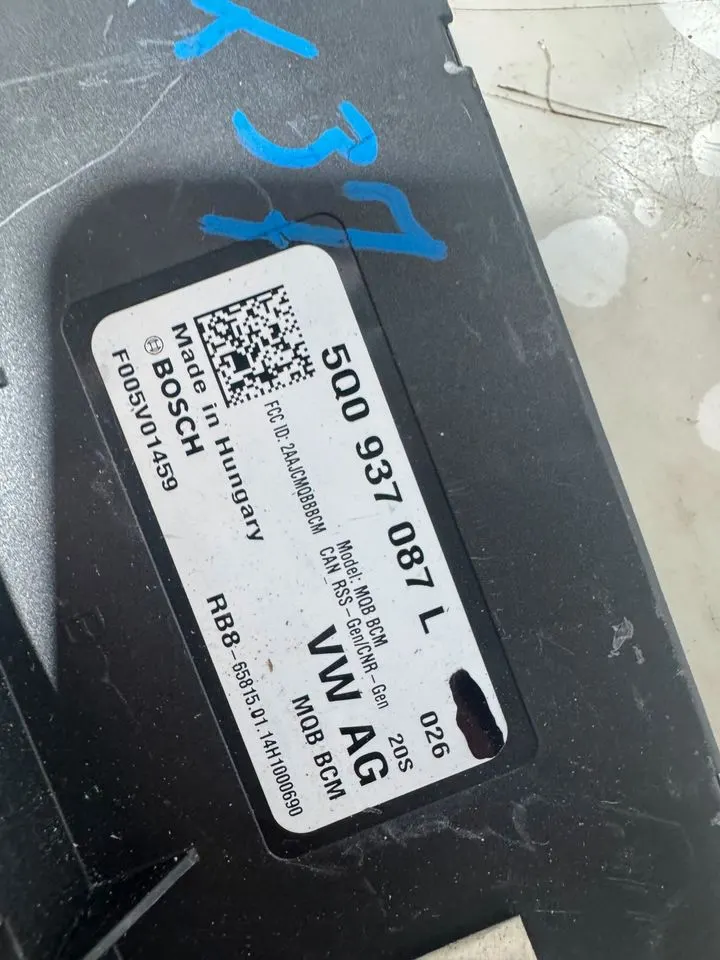 VW Golf 7 Passat B8 BCM Steuergerät Bordnetz Komfort 5Q0937087L – Bild 5
