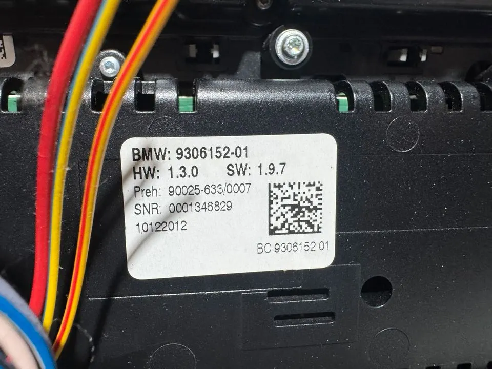 BMW 5er F10 F11 Bedienteil Klimabedienteil Klimaautomatik 9306152 – Bild 8