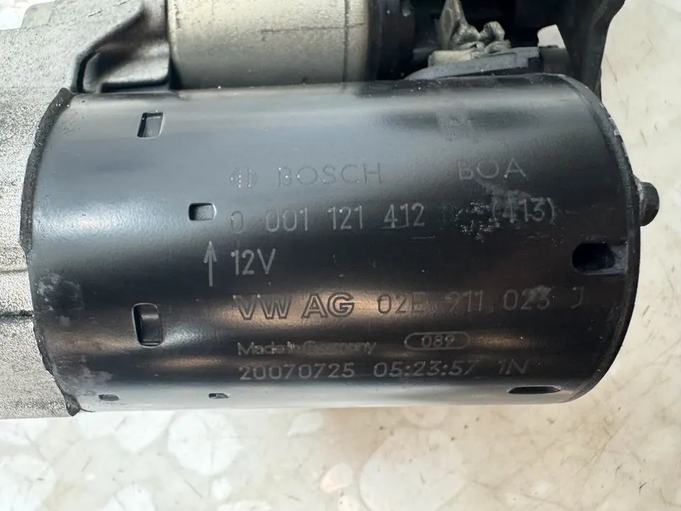 VW Seat Audi TT 8J A3 8P Golf 6 TSI Anlasser Starter 02E911023J – Bild 8