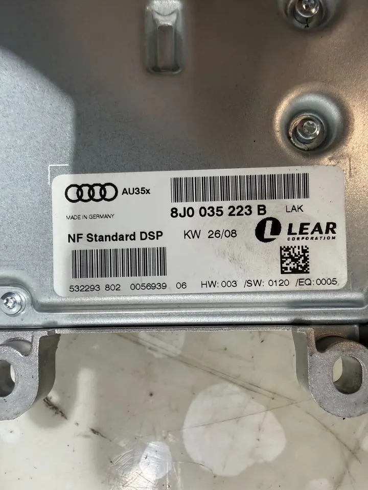 Audi TT 8J Sound Audio Radio Verstärker Amplifier 8J0035223B – Bild 5