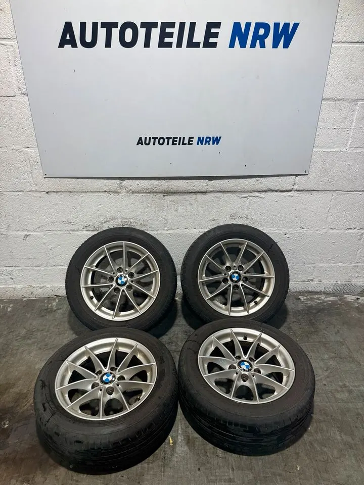 BMW 3er E90 E91 ET31 Alufelgen Felgen 16 Zoll Reifen 6793675 – Bild 1