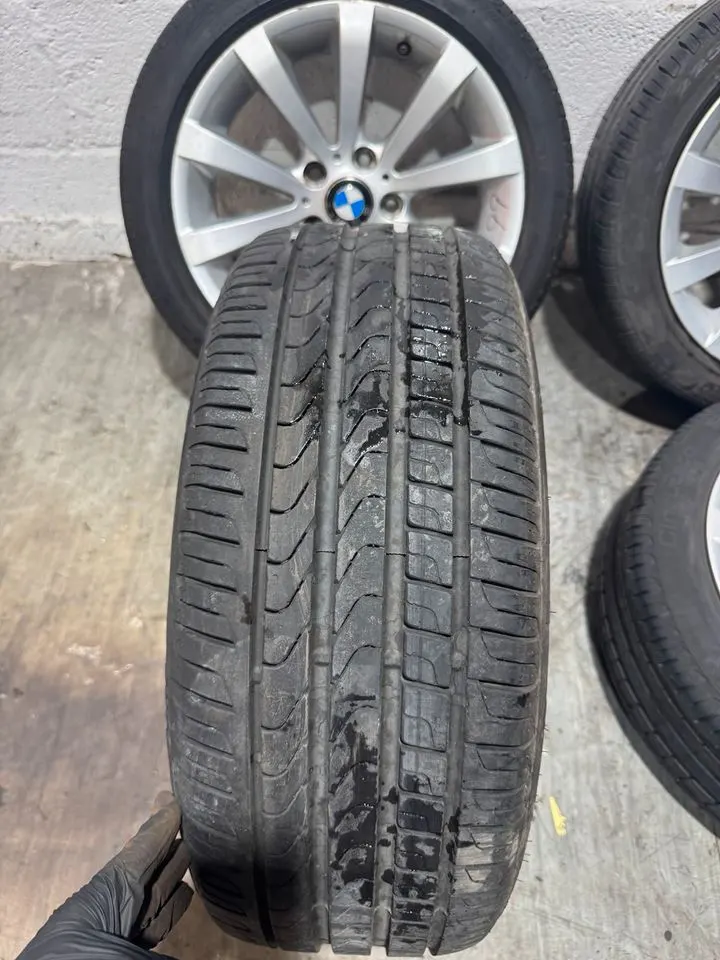BMW 3er E90 E91 Alufelgen Felgen 17 Zoll Reifen ET34 6783631 – Bild 4
