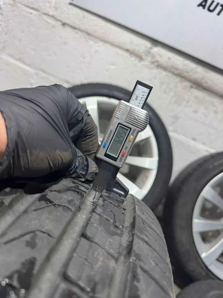 BMW 3er E90 E91 Alufelgen Felgen 17 Zoll Reifen ET34 6783631 – Bild 5