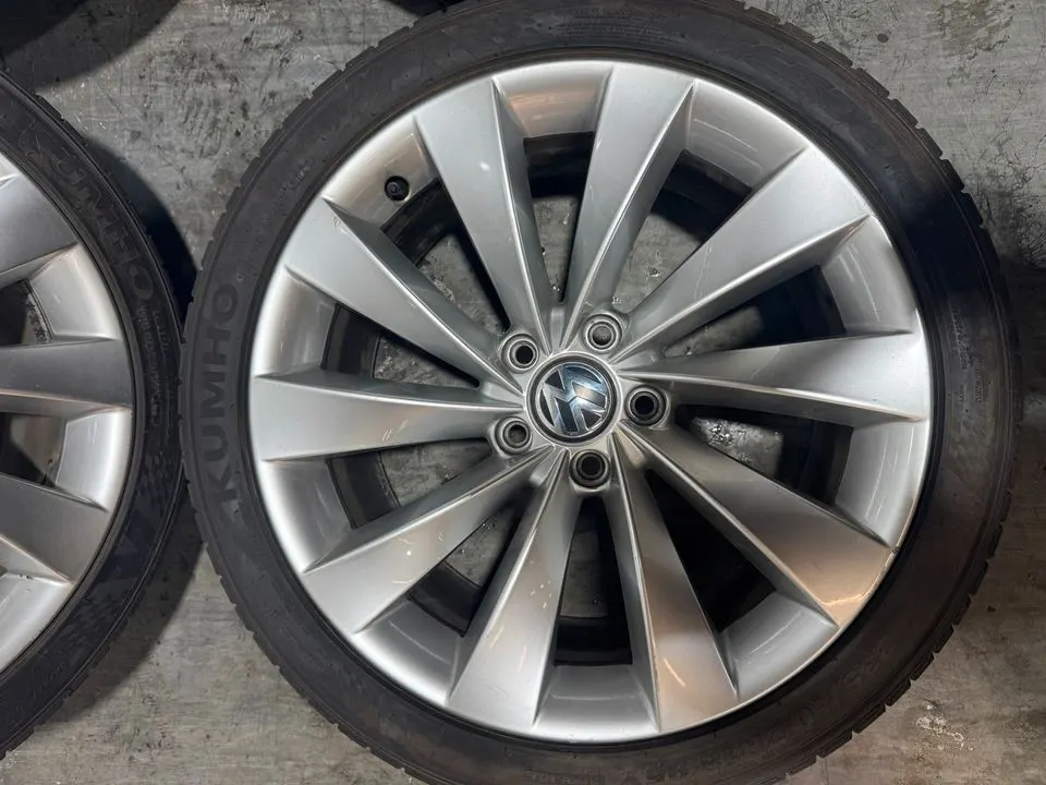VW Passat B7 CC Scirocco 18 Zoll Felgen 235/40 ET41 3C8601025D – Bild 3