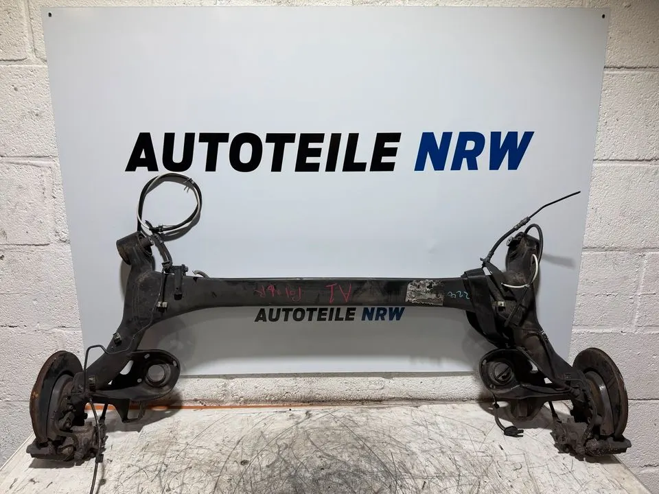 VW Audi Polo 6R A1 8X Hinterachse Achse Träger Hinten Komplett – Bild 1