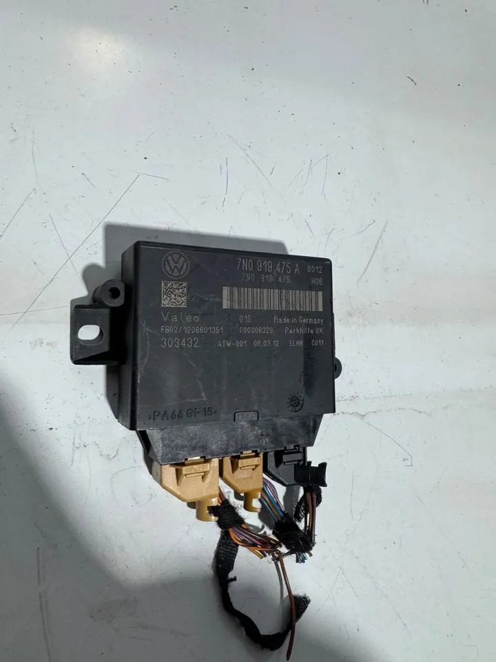 VW Sharan Alhambra 7N PDC Steuergerät Einparkhilfe 7N0919475A – Bild 4