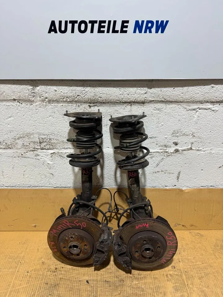Mini R50 R52 R53 Achsschenkel Radnabe Stoßdämpfer Federbein Vorne – Bild 1