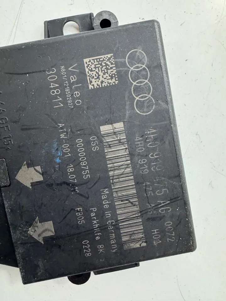 Audi A8 D4 4H PDC Einparkhilfe Steuergerät Modul 4H0919475AG – Bild 7