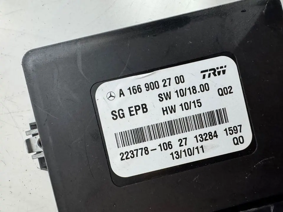 Mercedes B-Klasse W246 Steuergerät Parkbremse Bremse A1669002700 – Bild 7