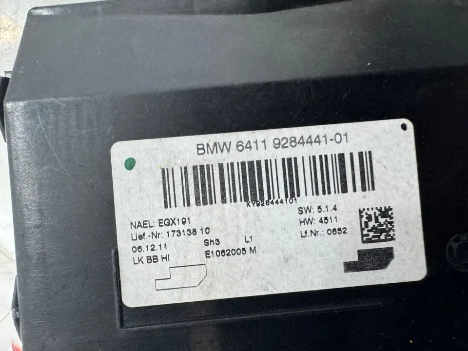 BMW 5er F10 F11 F07 Klimaanlage Steuergerät Modul 9284441 – Bild 6