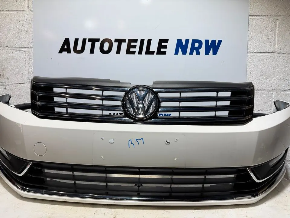 VW Passat B7 3C Frontschürze Stoßstange Schürze Vorne LB9A – Bild 2