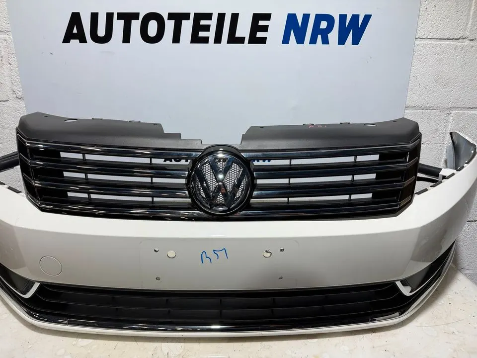 VW Passat B7 3C Frontschürze Stoßstange Schürze Vorne LB9A – Bild 3