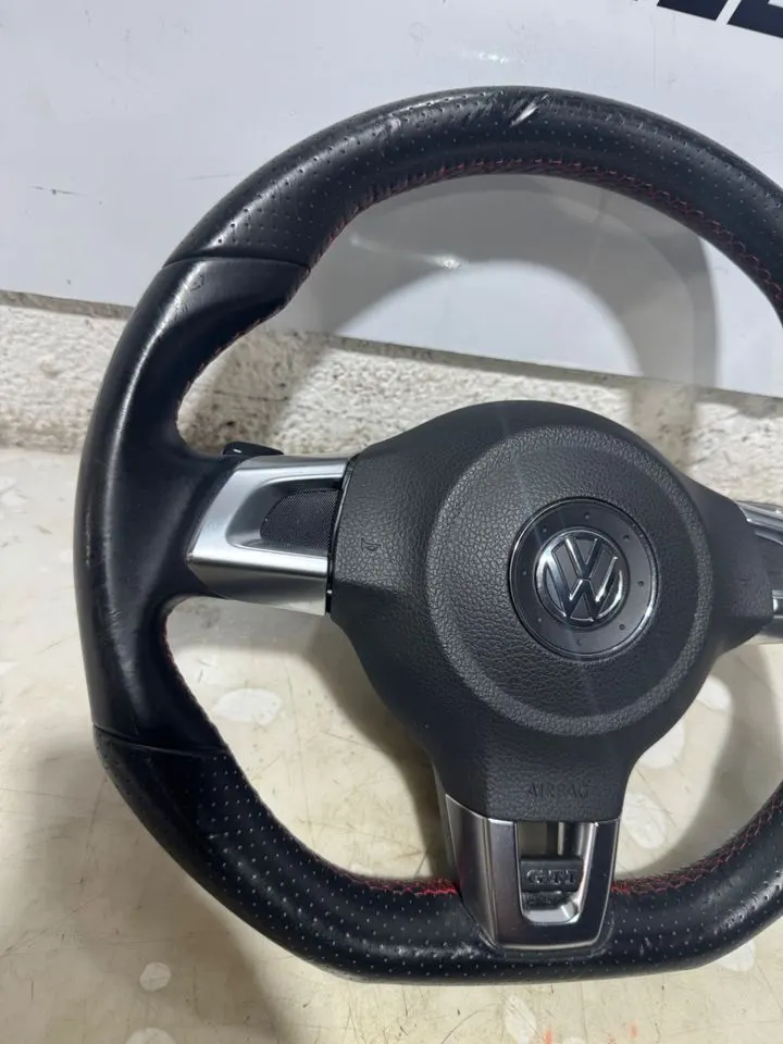 VW Polo 6R GTI F1 Lenkrad Fahrerairbag Lenkradairbag – Bild 3