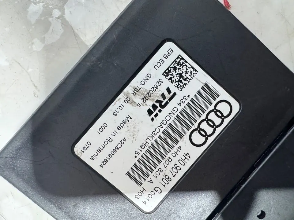 Audi A6 A7 A8 4G 4H Handbremsen Steuergerät Parkbremse 4H0907801G – Bild 6