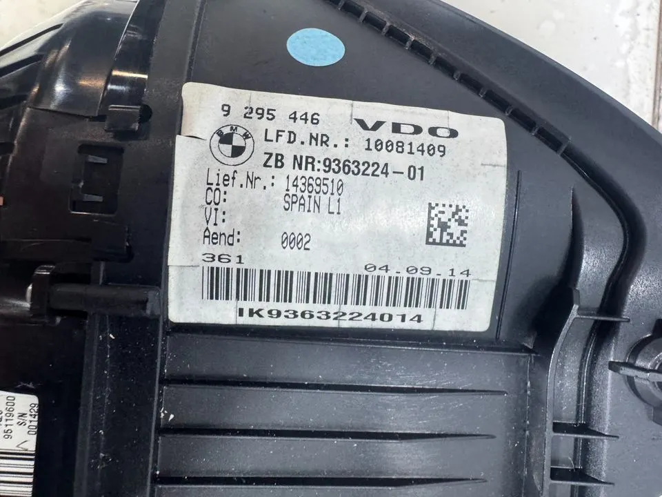 BMW 2er F45 F46 Tacho Tachometer Kombiinstrument 9295446 9363224 – Bild 7