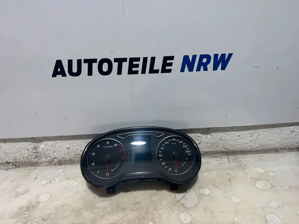 Audi A3 8V Tacho Tachometer Kombiinstrument 8V0920870F – Bild 1