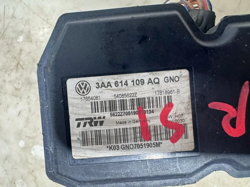 VW Passat B7 3C ABS ESP Steuergerät Hydraulikblock 3AA614109AQ – Bild 5