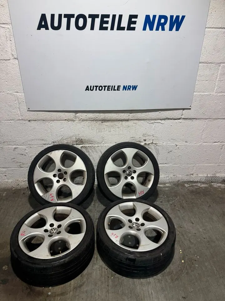 VW Polo 6R GTI 17 Zoll Felgen ET46 Alufelgen Reifen 6R0601025H – Bild 1