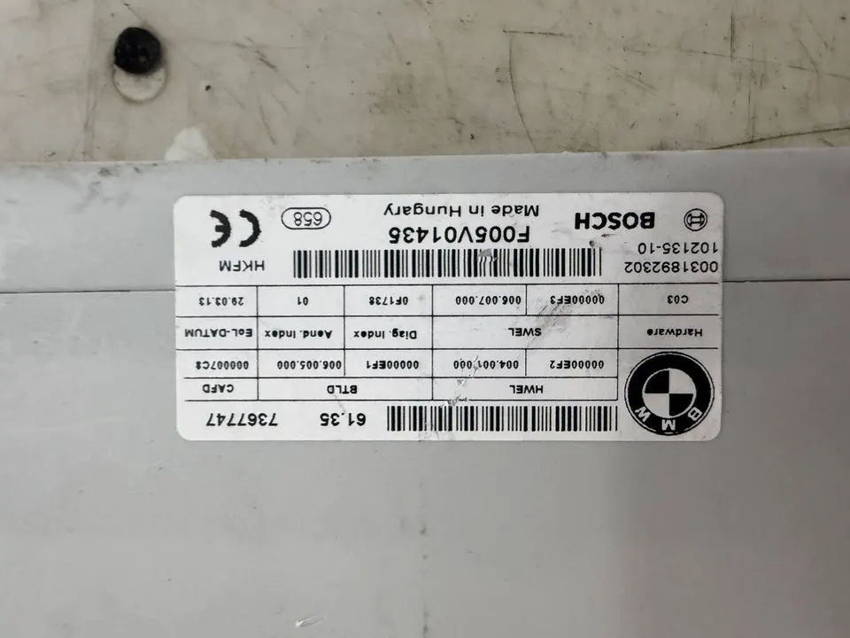 BMW 3er F30 F31 Heckklappen Steuergerät Hinten 7367747 – Bild 6
