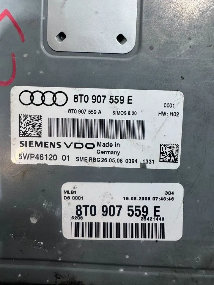 Audi A4 B8 8K A5 8T CAL Motorsteuergerät Steuergerät 8T0907559E – Bild 5