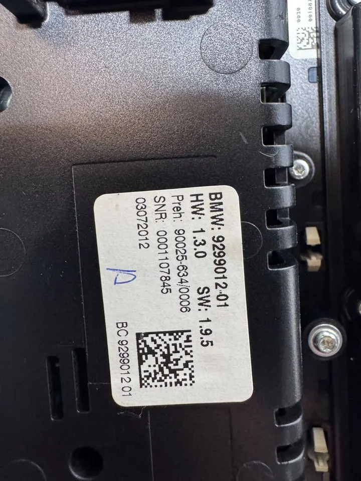 BMW 5er F10 F11 Bedienteil Klimabedienteil Klimaautomatik 9299012 – Bild 8