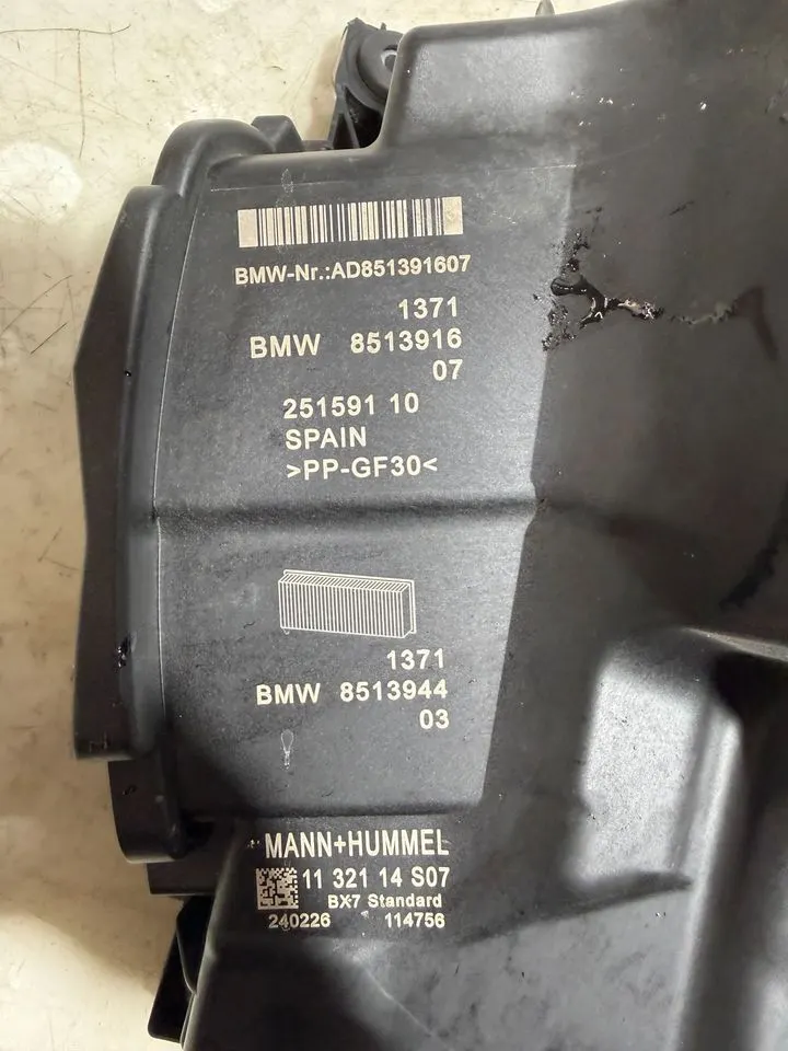 Mini BMW 2er F45 F46 F55 F56 Luftfilterkasten Luftfilter 8513916 – Bild 7