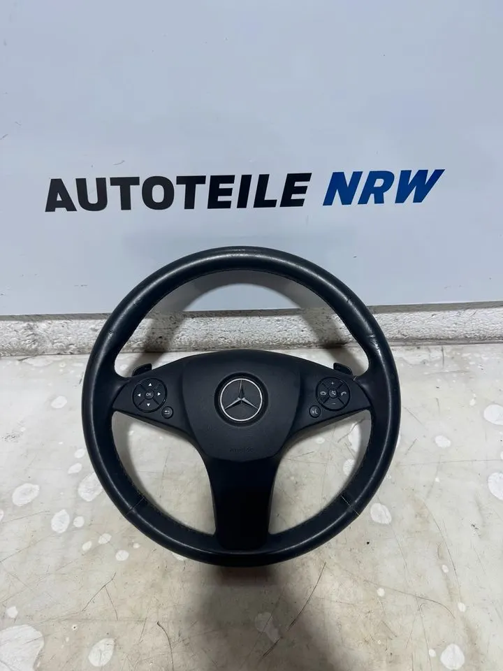 Mercedes C-Klasse W204 S204 F1 Lenkrad Lederlenkrad MFL Tasten – Bild 2