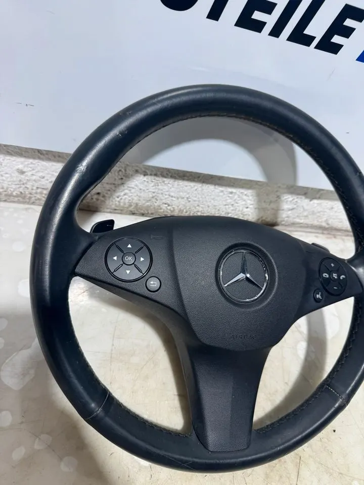 Mercedes C-Klasse W204 S204 F1 Lenkrad Lederlenkrad MFL Tasten – Bild 3
