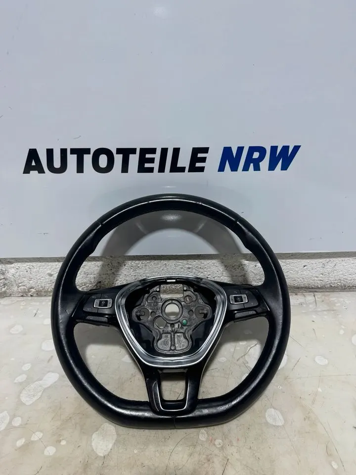 VW Golf 7 VII Touran 5T F1 Lenkrad Lederlenkrad MFL Tasten – Bild 1