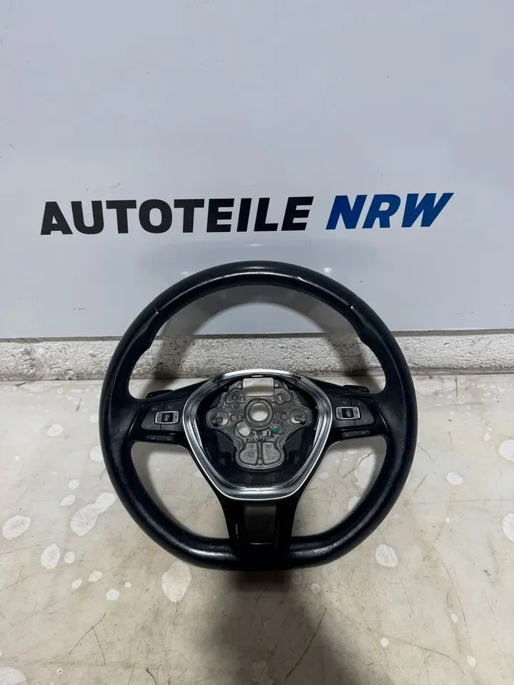 VW Golf 7 VII Touran 5T F1 Lenkrad Lederlenkrad MFL Tasten – Bild 2