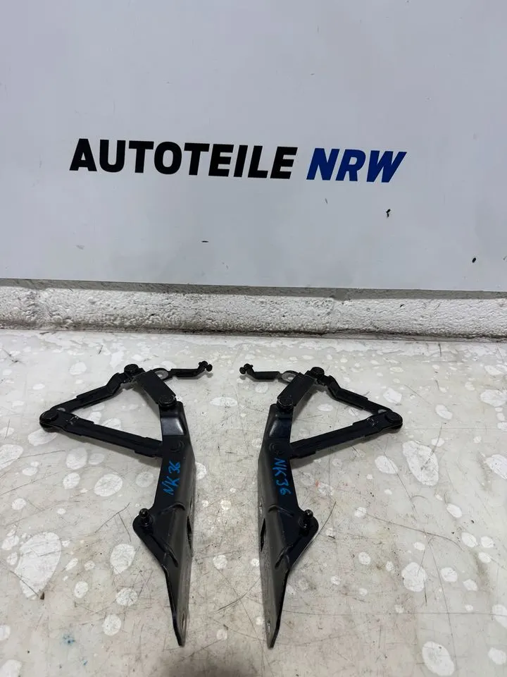 Audi TT 8J Motorhaube Scharniere Vorne LZ9Y 8J0823301 8J0823302 – Bild 1