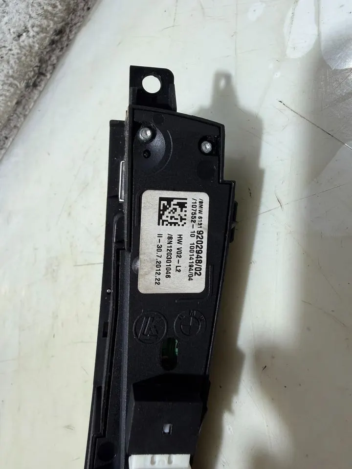 BMW 5er F10 F11 Schalter Bedieneinheit Mittelkonsole 9202948 – Bild 5