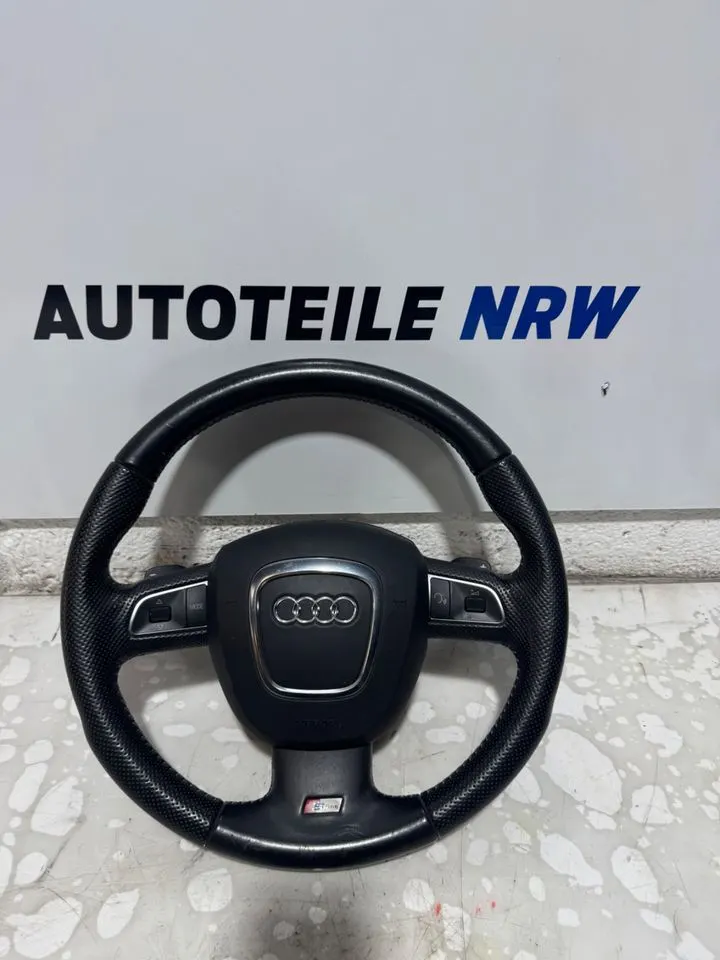 Audi A3 8P S Line Sportlenkrad F1 Lenkrad Multifunktion Tasten – Bild 1
